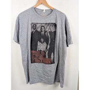 Pulp Fiction Men's XL T-shirt Grey Vintage Short Sleeve Tee